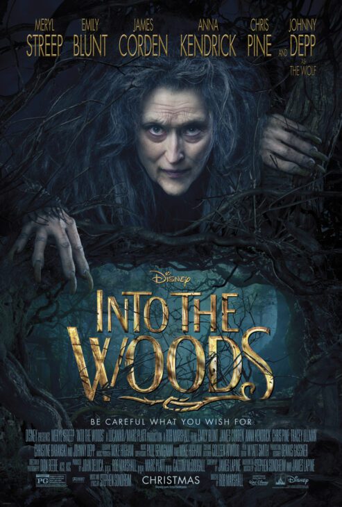 Cast poster for the Disney musical Into the Woods.